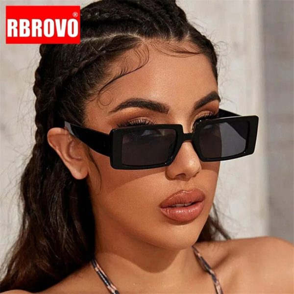 2023 Square Retro Sunglasses Women Vintage Sun Glasses for Women/Men Luxury Brand Eyeglasses Women Small Oculos De Sol