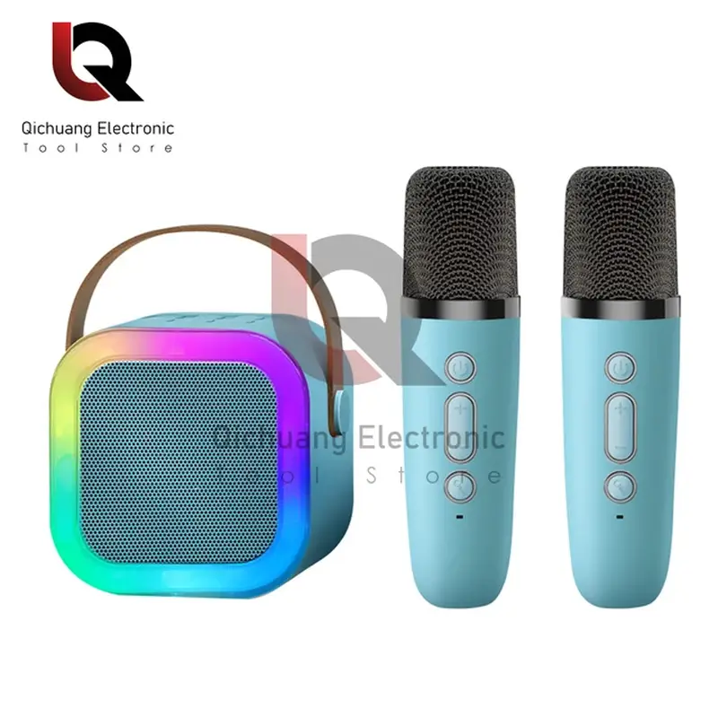 High-End Bluetooth Audio Small Home Karaoke Microphone Professional with Bluetooth Speaker
