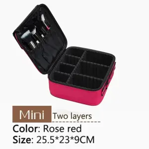 Professional Cosmetic Bag for Women High Quality Waterproof Oxford Large Capacity Travel Makeup Case for Makeup Artist