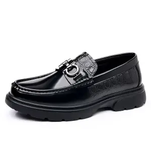 Men Oxford Shoes Genuine Leather Comfortable Formal Loafers