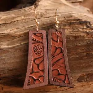 Western and Bohemian Teardrop Earrings